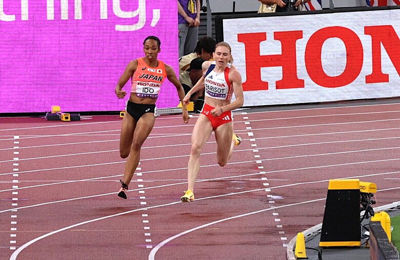 【東京2025世界陸上】DAY6 女子200m準決勝　井戸アビゲイル風果（東邦銀行）