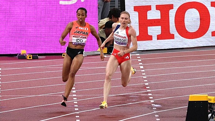 【東京2025世界陸上】DAY6 女子200m準決勝　井戸アビゲイル風果（東邦銀行）