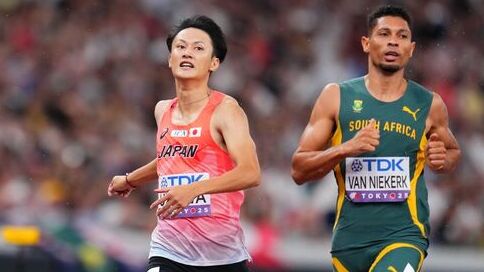 【東京2025世界陸上】男子200m準決勝　鵜澤飛羽（JAL）