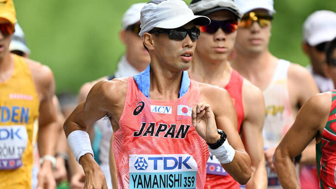 【東京2025世界陸上】DAY7 男子20km競歩決勝　山西利和（愛知製鋼）