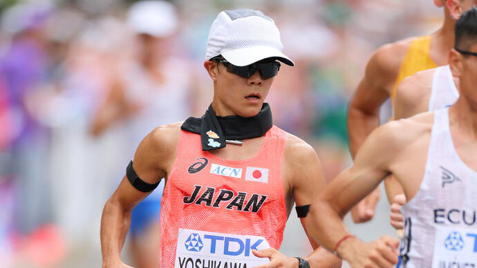 【東京2025世界陸上】DAY7 男子20km競歩決勝　吉川絢斗（サンベルクス）