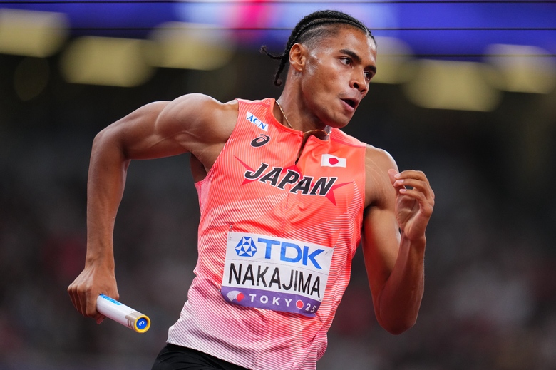 【東京2025世界陸上】DAY7 男子4×400mリレー予選 中島佑気ジョセフ(富士通)