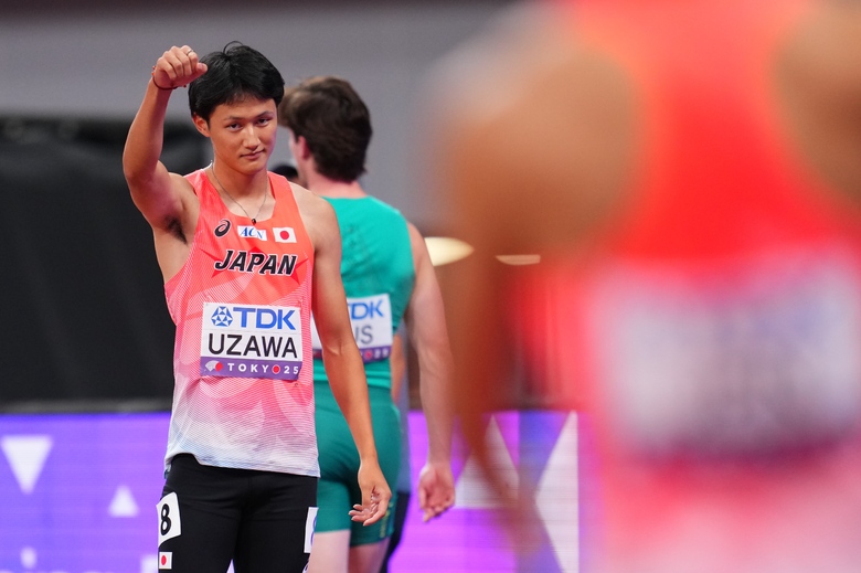 【東京2025世界陸上】DAY7 男子4×100mリレー予選 鵜澤飛羽(JAL)
