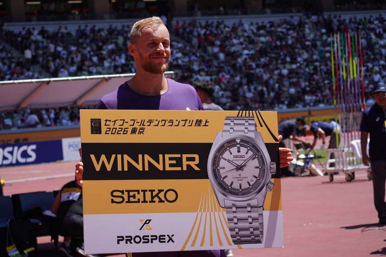 【セイコーGGP】男子 やり投:「ファイナル3方式」を採用した今大会。優勝は85m24でJakub VADLEJCH(CZE)