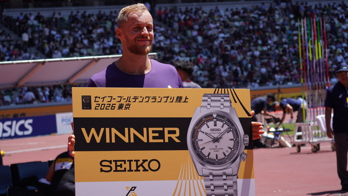 【セイコーGGP】男子 やり投：「ファイナル3方式」を採用した今大会。優勝は85m24でJakub VADLEJCH（CZE）