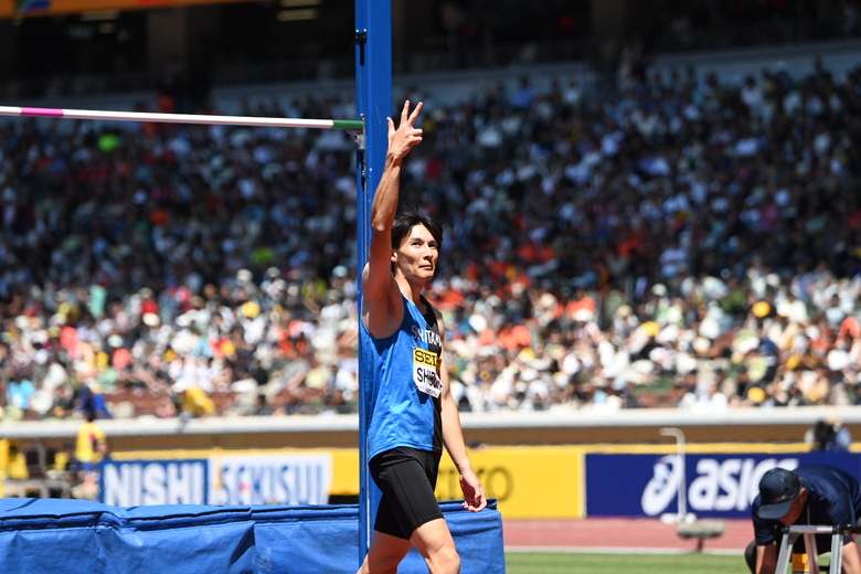 【セイコーGGP】男子 走高跳:自己ベストを更新した澁谷 蒼(team猿魂)が優勝