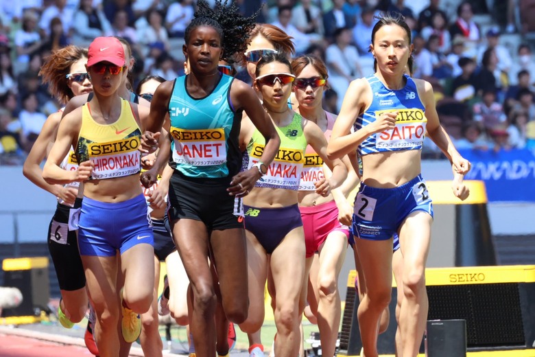 【セイコーGGP】女子 3000m:ジェプコエチ ジャネット(ケニア)が大会記録で優勝!