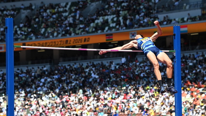 【セイコーGGP】男子 走高跳：自己ベストを更新した澁谷 蒼（team猿魂）が優勝