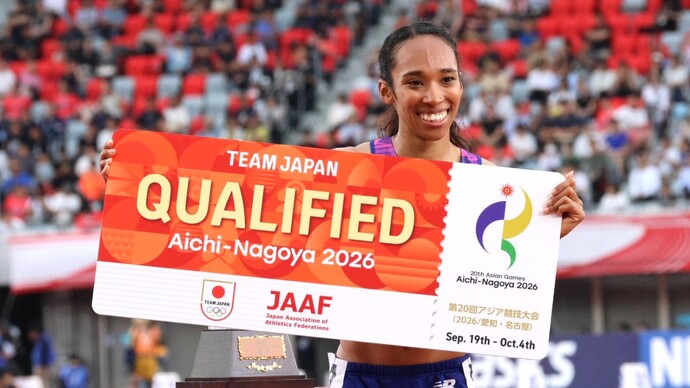 【第110回日本選手権】女子200m 優勝<アジア大会内定> 井戸アビゲイル風果(東邦銀行・福 島)コメント