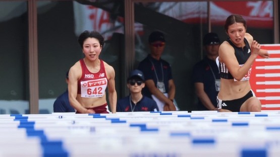 【第110回日本選手権】女子100mハードル　予選2組