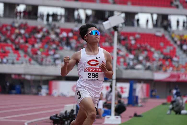 【第110回日本選手権】男子100m 予選2組