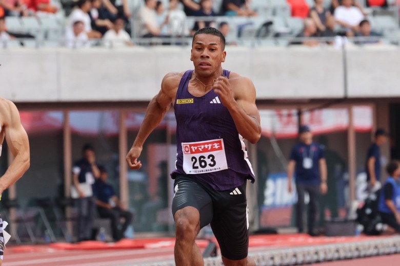 【第110回日本選手権】男子100m 予選3組