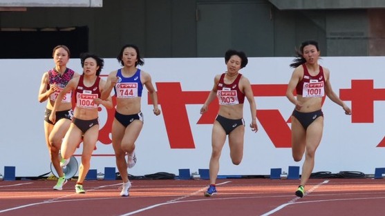 【第110回日本選手権】女子400m　予選3組