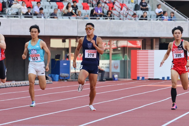 【第110回日本選手権】男子400m 予備予選1組