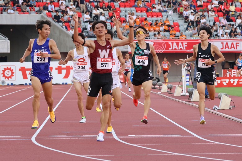 【第110回日本選手権】男子5000m 予選1組