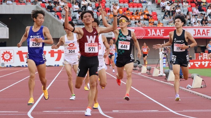 【第110回日本選手権】男子5000m　予選1組