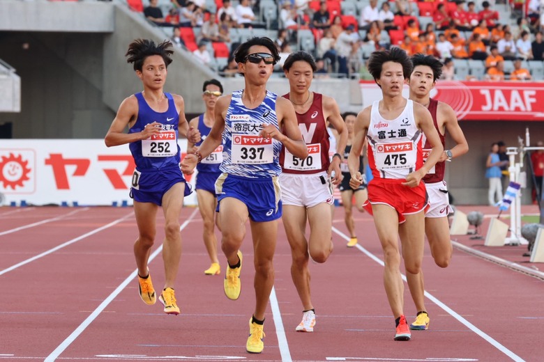 【第110回日本選手権】男子5000m 予選2組