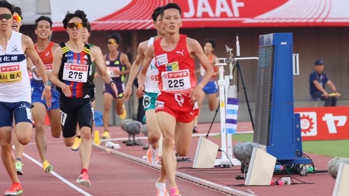 【第110回日本選手権】男子5000m　予選3組