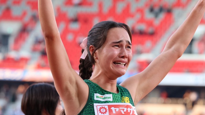 【第110回日本選手権】女子800m　予選1組