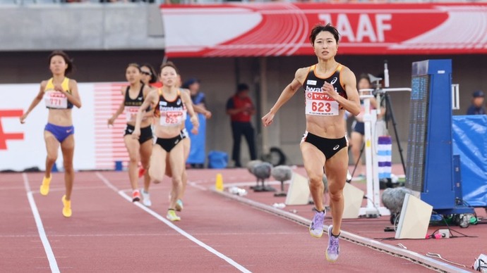 【第110回日本選手権】女子800m　予選2組