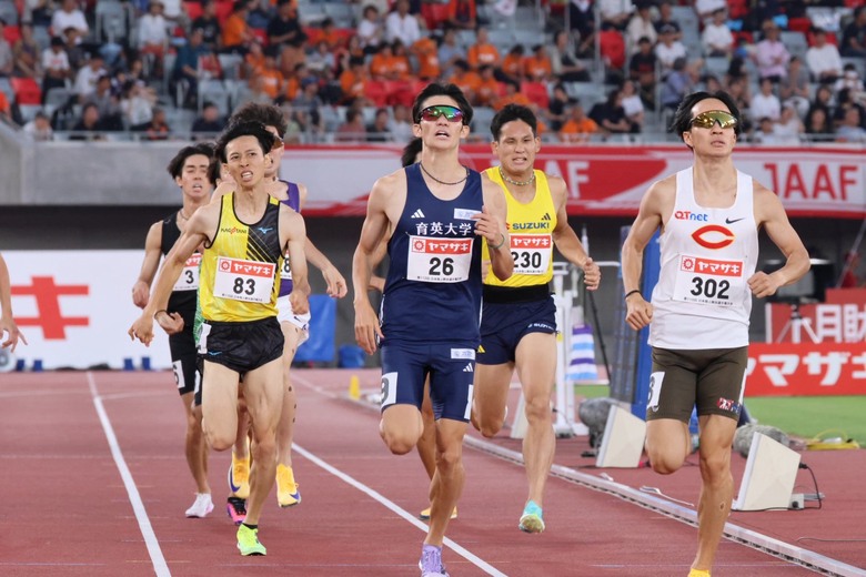 【第110回日本選手権】男子800m 予選3組