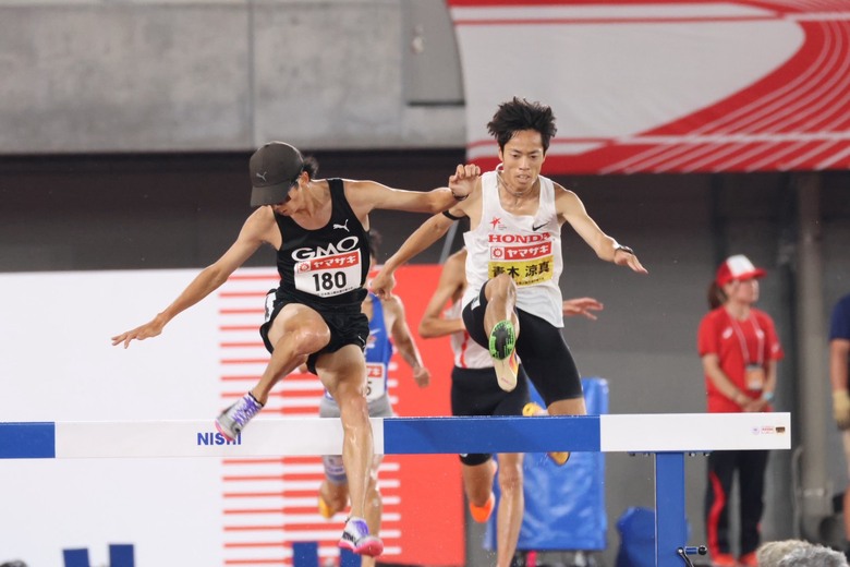 【第110回日本選手権】男子3000m障害物　決勝：青木涼真が3連覇