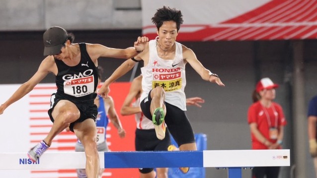 【第110回日本選手権】男子3000m障害物　決勝：青木涼真が3連覇