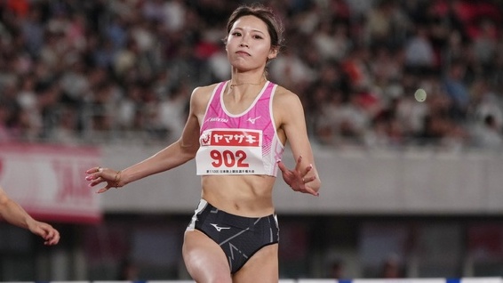 【第110回日本選手権】女子100mハードル　準決勝2組：中島ひとみが実力を見せて、明日の決勝へ