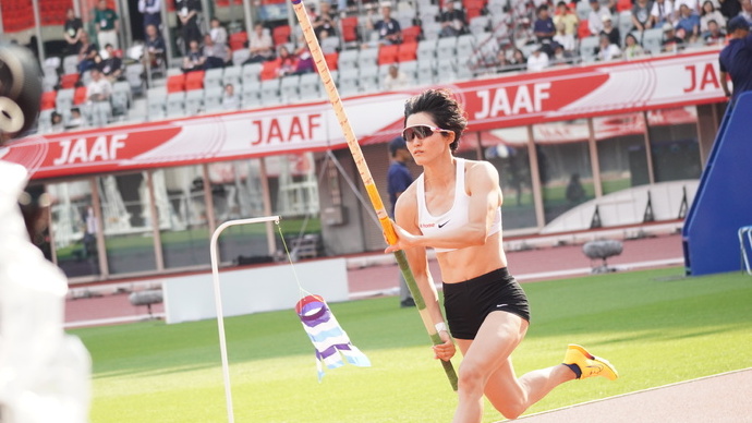 【第110回日本選手権】女子棒高跳　決勝