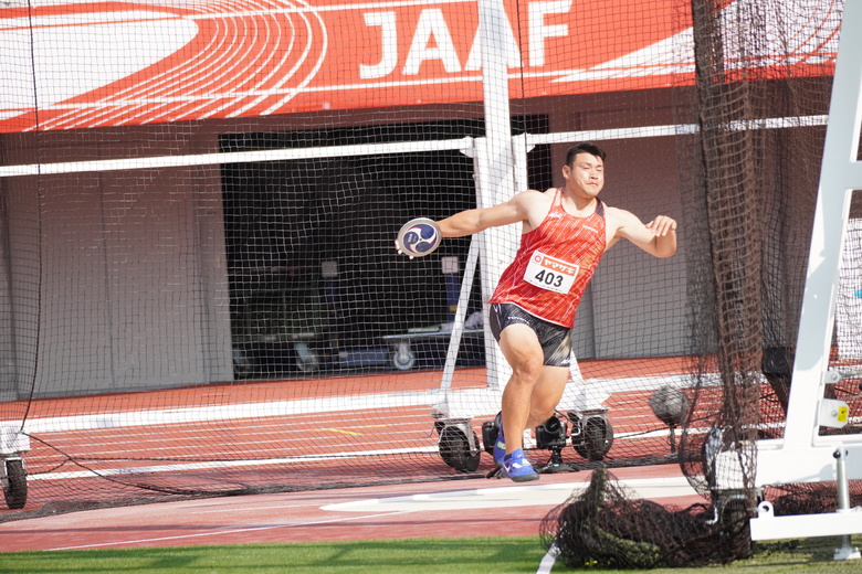 【第110回日本選手権】男子円盤投 決勝