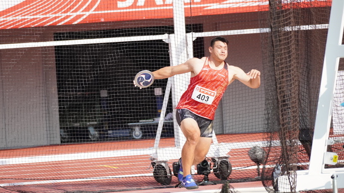 【第110回日本選手権】男子円盤投　決勝