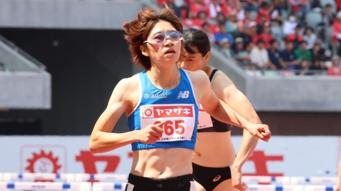 【第110回日本選手権】女子400mハードル　予選1組