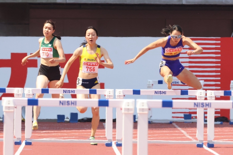 【第110回日本選手権】女子400mハードル 予選2組