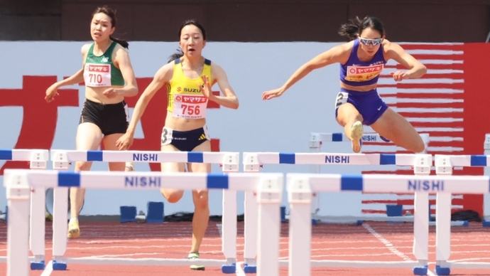 【第110回日本選手権】女子400mハードル　予選2組