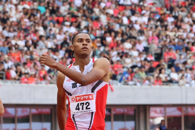 【第110回日本選手権】男子400m 予選3組
