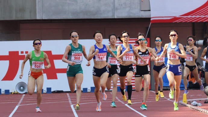 【第110回日本選手権】女子1500m　予選1組