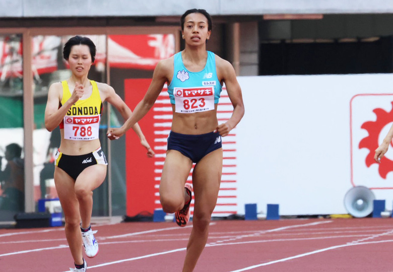【第110回日本選手権】女子200m 予選1組