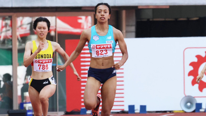 【第110回日本選手権】女子200m　予選1組