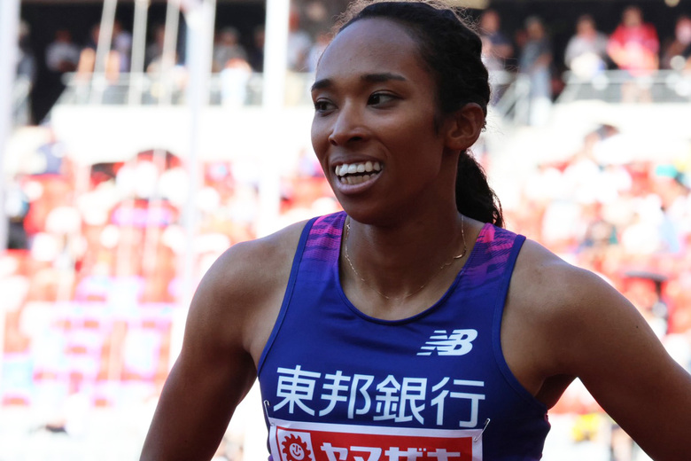【第110回日本選手権】女子200m 予選2組