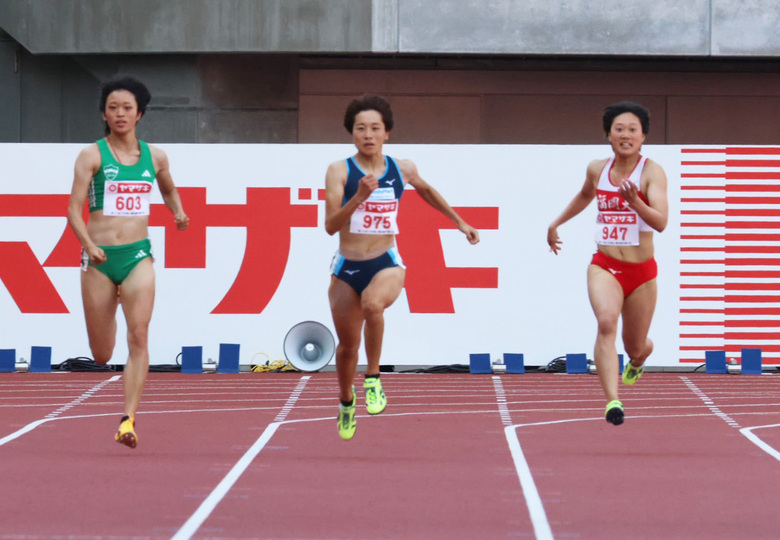 【第110回日本選手権】女子200m 予選3組