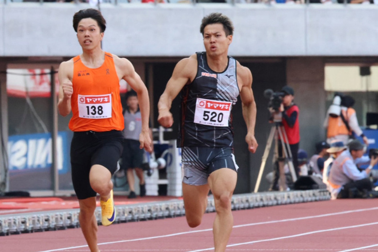 【第110回日本選手権】男子200m　予選3組