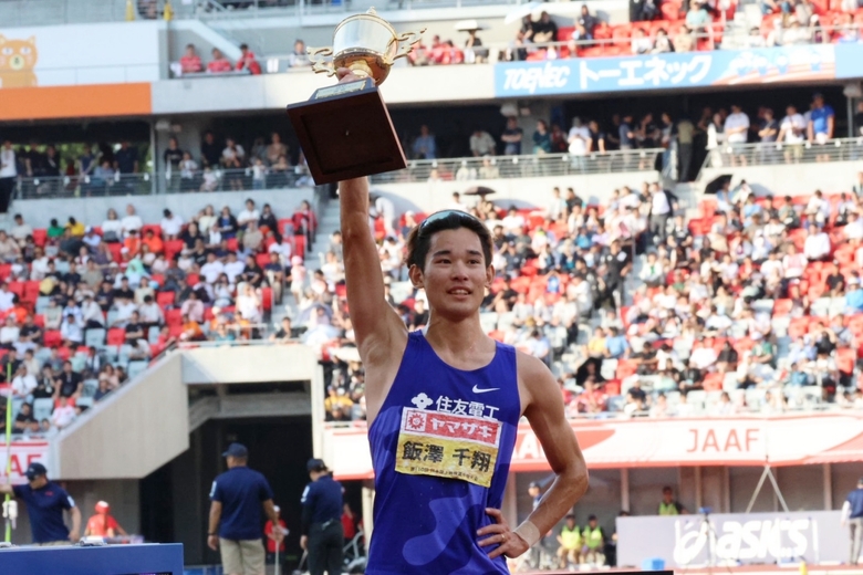 【第110回日本選手権】男子1500m 決勝:飯澤千翔(住友電工・兵 庫)が3年連続4回目の優勝!