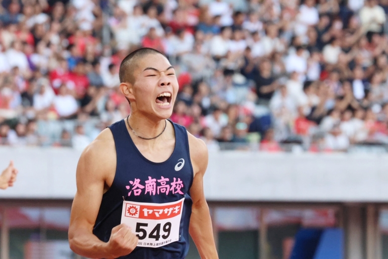 【第110回日本選手権】男子400mハードル 予選2組:後藤大樹(洛南高・京 都)が日本高校記録、U20日本記録・U18世界最高記録を更新!