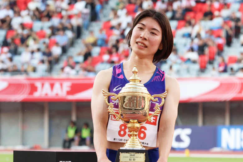 【第110回日本選手権】女子400m 決勝:松本奈菜子(東邦銀行・福 島)が2年ぶり4度目の日本一に輝く