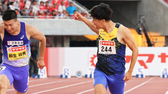 【第110回日本選手権】男子100m　決勝