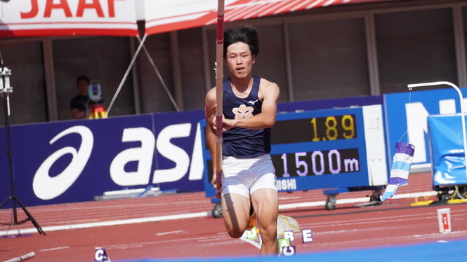 【第110回日本選手権】男子棒高跳　決勝