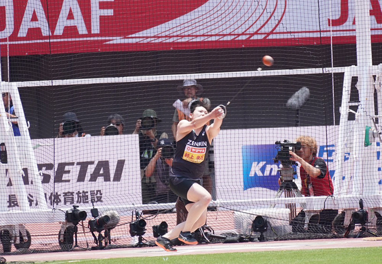 【第110回日本選手権】女子ハンマー投 決勝:村上来花が、日本歴代2位の好記録で連覇達成!