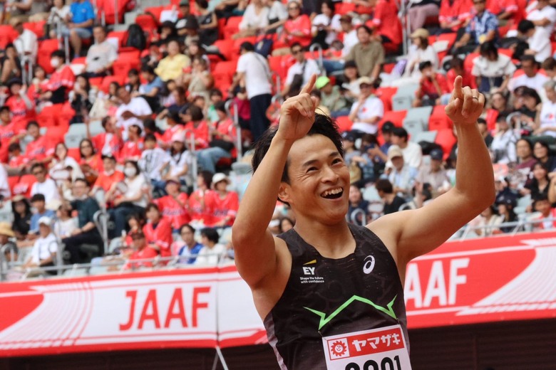 【第110回日本選手権】男子デフ100m オープン