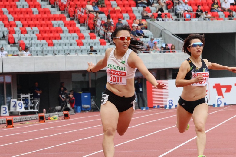 【第110回日本選手権】女子デフ100m オープン