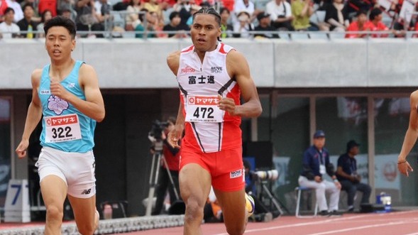 【第110回日本選手権】男子400m　決勝：日本記録保持者の中島佑気ジョセフが盤石のレース運びで頂点に返り咲く。
